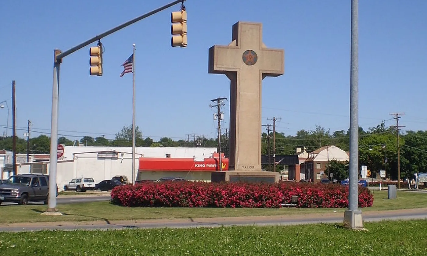 La "Peace Cross" dans le Maryland, Etats-Unis © Wikimedia Commons (CC-BY-SA-3.0/Ben Jacobson/Kranar Drogin)