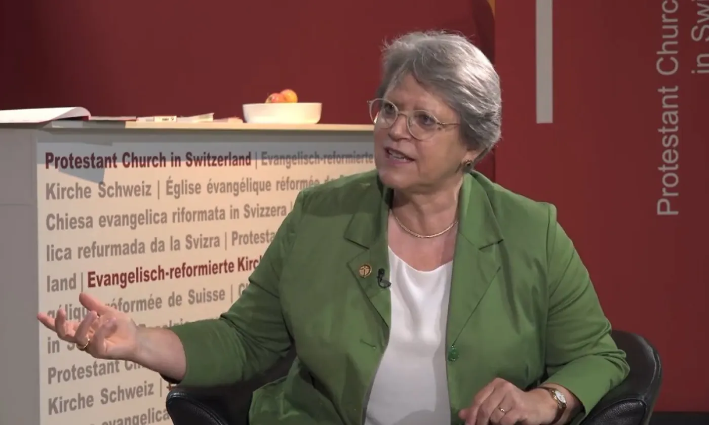 Rita Famos, présidente de l'EERS ©RTSreligion