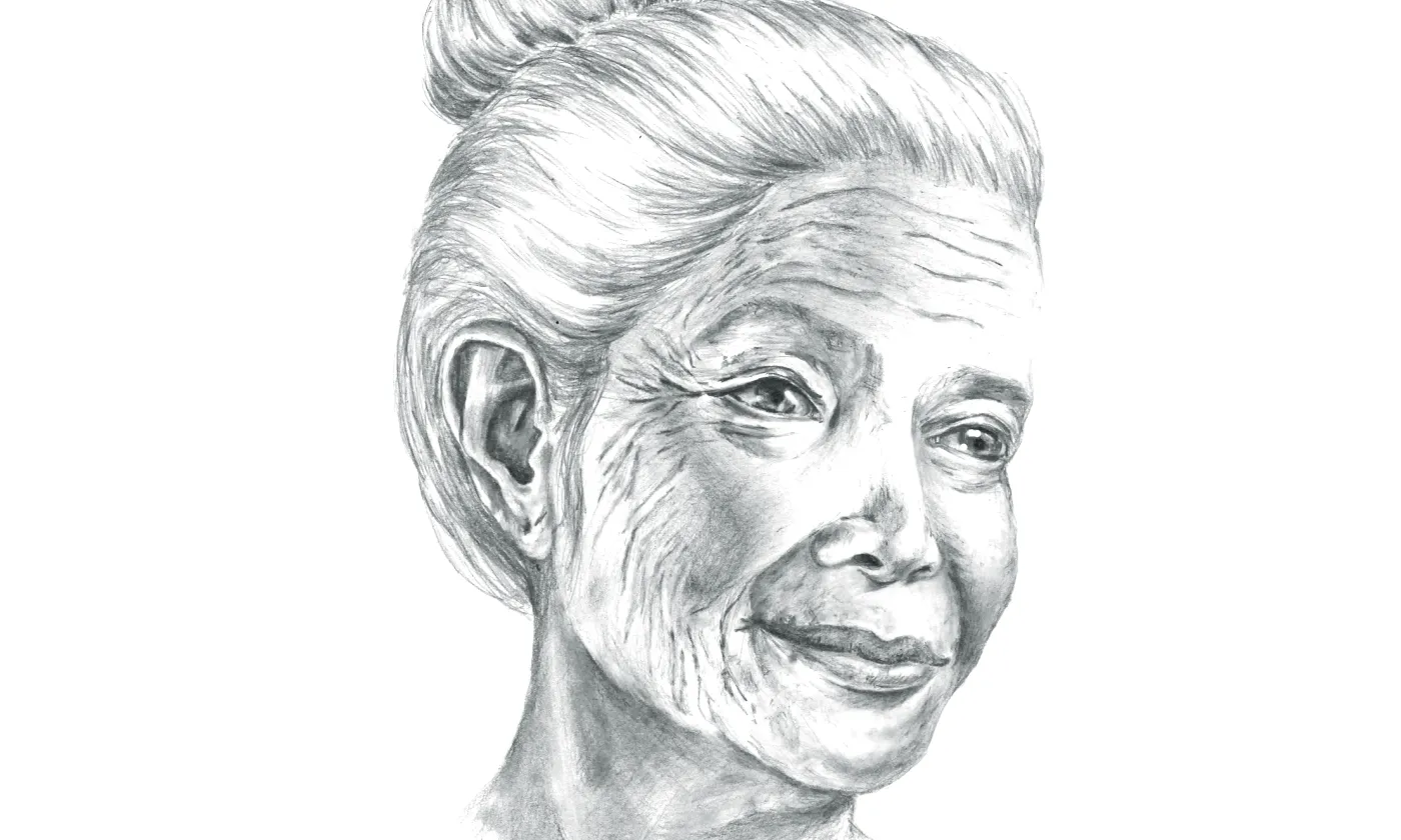 Madame Zébédée, la mère de Jacques et Jean © Laura Fournier