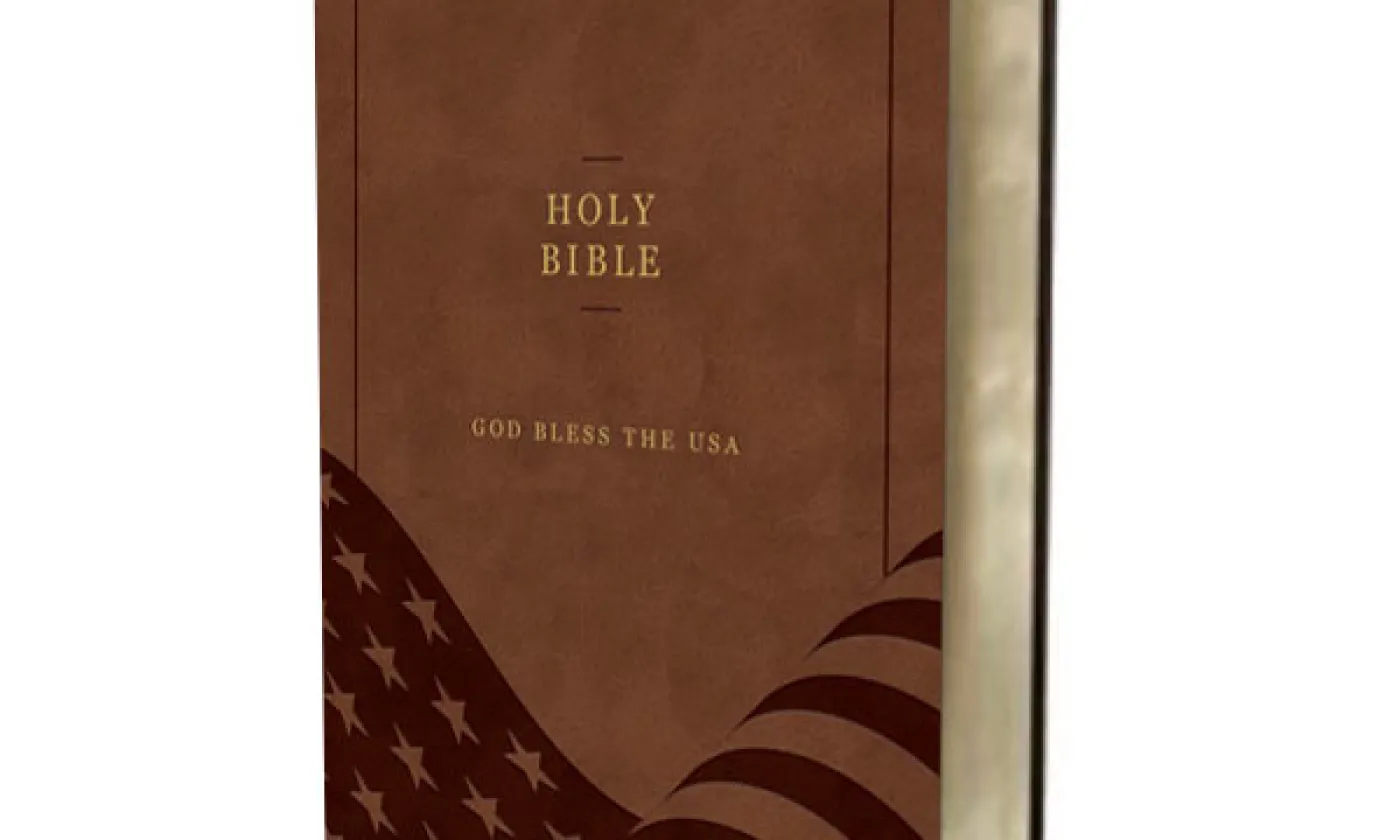 La Bible "God bless the USA" ©DR