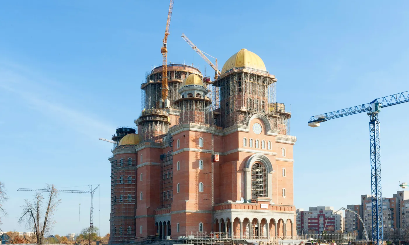 Le chantier de la cathédrale en novembre 2018. Mihail/CC(by-sa)