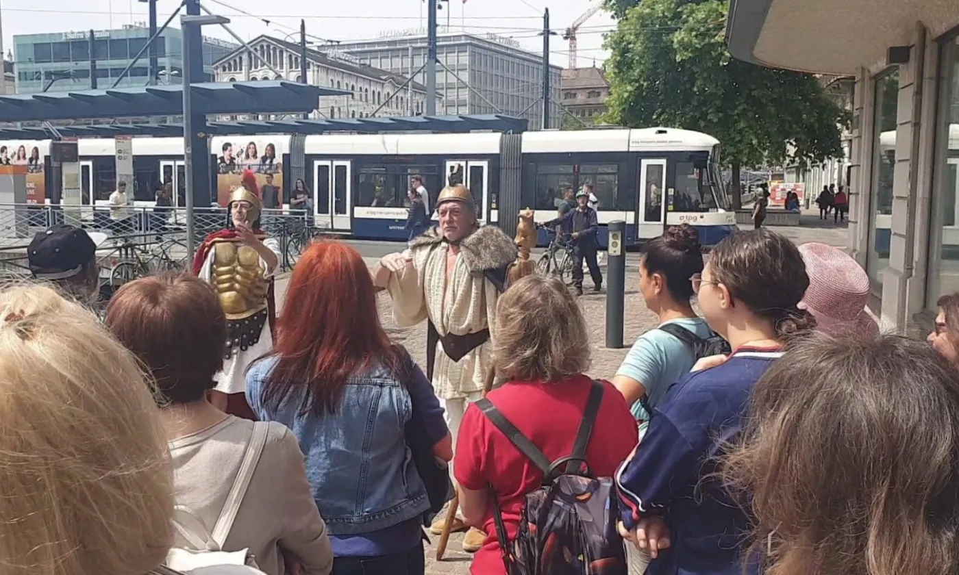 Balade théâtralisée à Genève ©DR