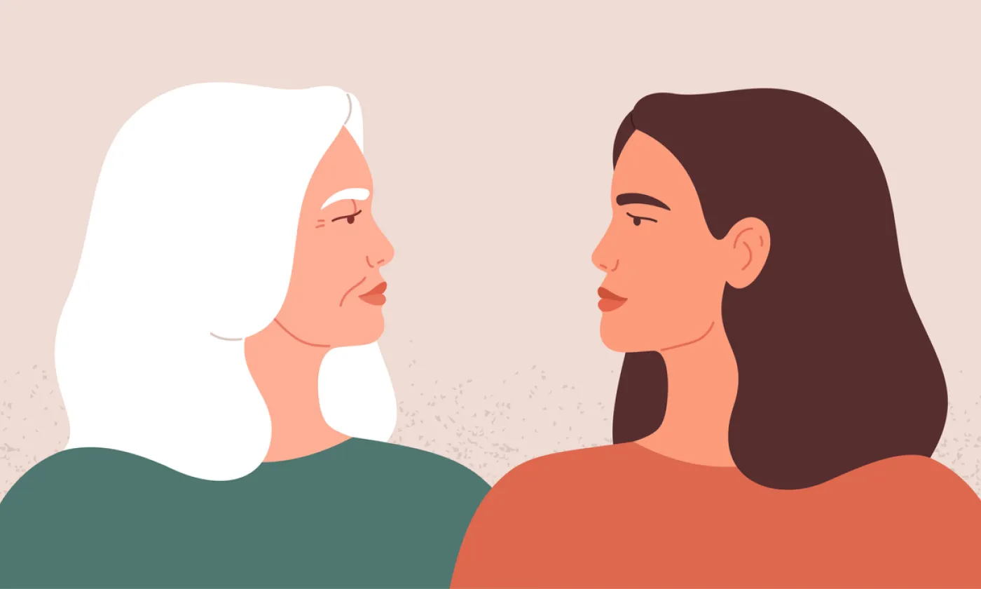 Dialogue entre une religieuse et une travailleuse du sexe, à l'occasion de la Journée des femmes du 8 mars. Image d'illustration. © iStock/Ponomariova_Maria Dialogue entre une religieuse et une travailleuse du sexe, à l'occasion de la Journée des femmes du 8 mars. Image d'illustration. © iStock/Ponomariova_Maria