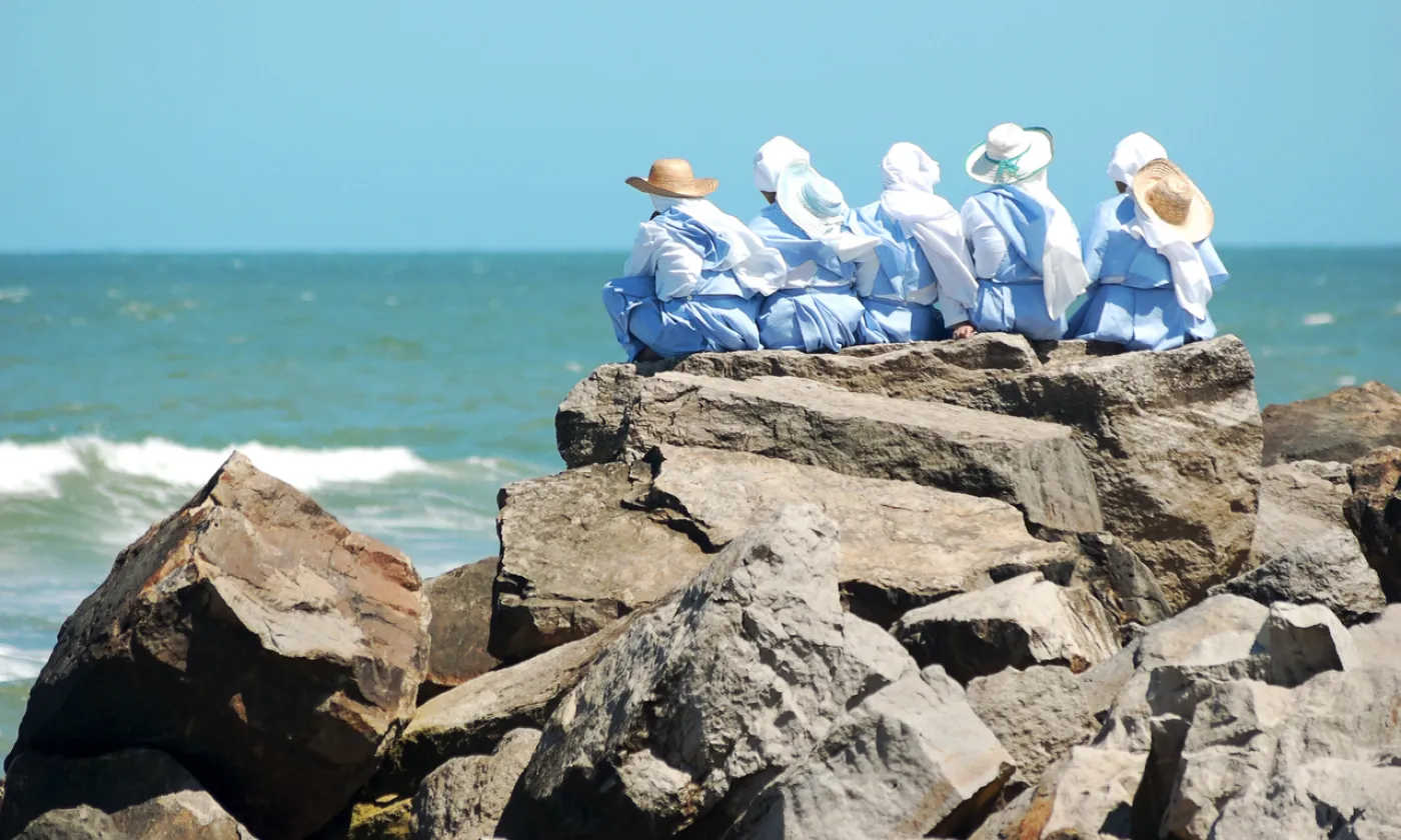 Religieusess à la plage