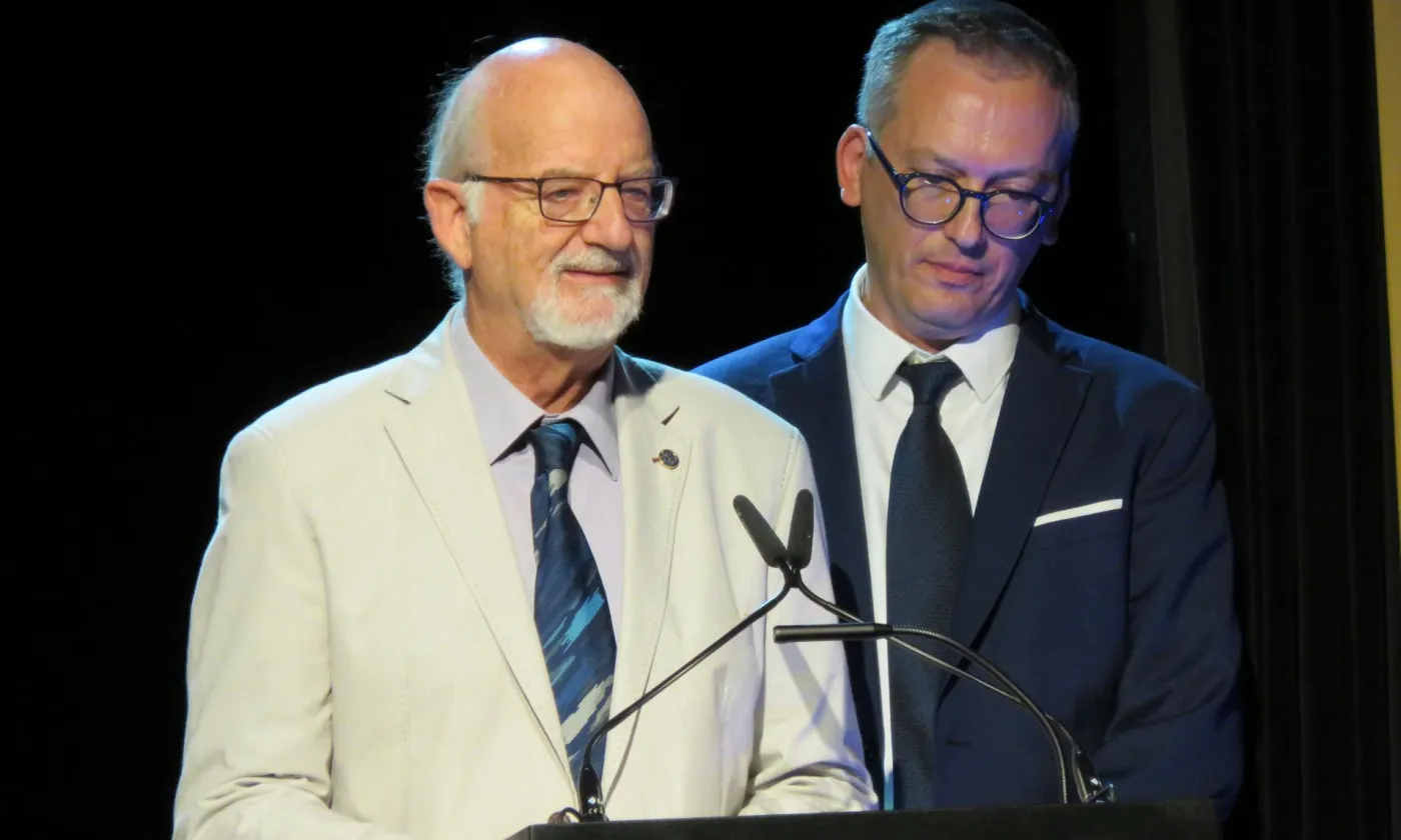 Maurice Gardiol & Eric Ackermann / J.Burri / Protestinfo Maurice Gardiol & Eric Ackermann / J.Burri / Protestinfo