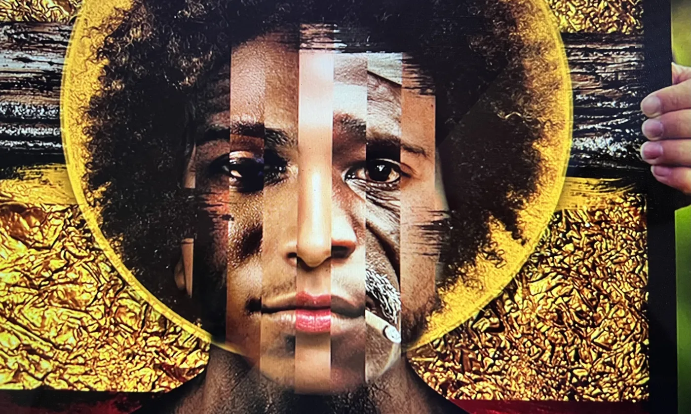 Black Jesus Image: "Pantocrator in Black and Brown" de Brian Behm, St. Stephen's Episcopal Cathedral de Harrisburg, Pennsylvania.