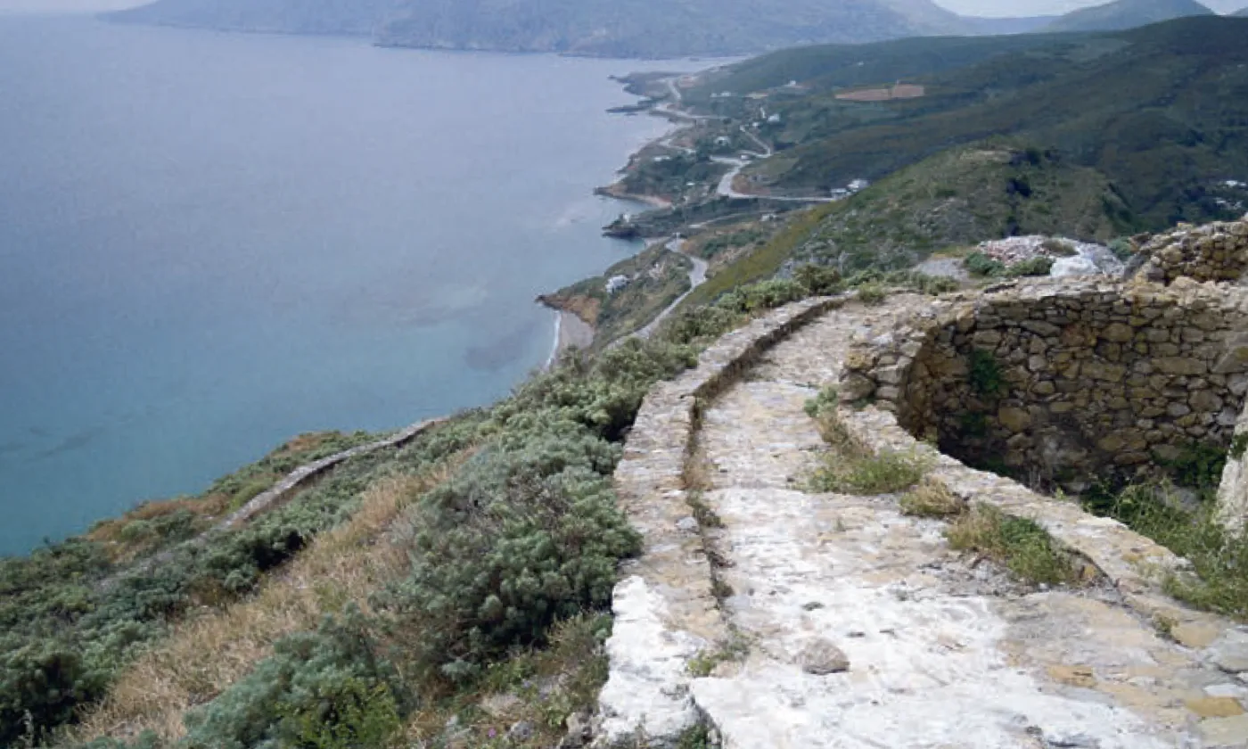 Les contours du cheminement. © Michel Noverraz