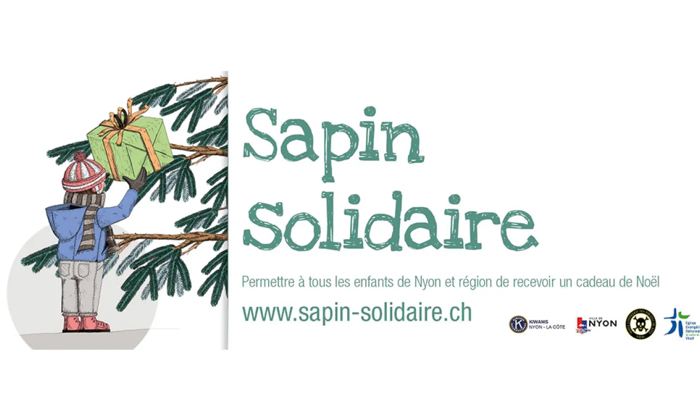 Un sapin solidaire à Nyon