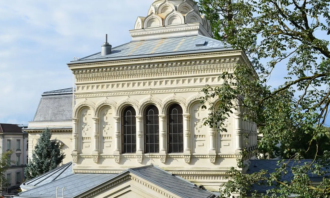 Eglise orthodoxe russe Vevey (©Jmh2o, CC BY-SA 4.0 Wikimedia Commons)