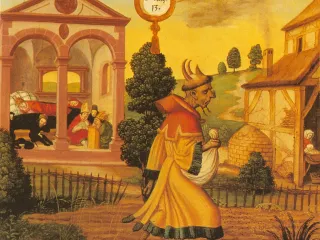 Heinrich Füllmaurer, L'ennemi semant l'ivraie (détail), vers 1540