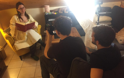 Le tournage de la chaîne YouTube d&#039;Open Source Church / ©Open Source Chuch