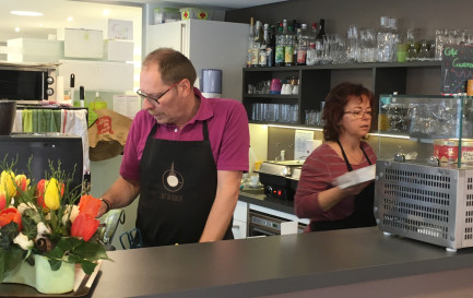Le Café du marché de Payerne ferme ses portes le 21 juin prochain. / © Marie Destraz